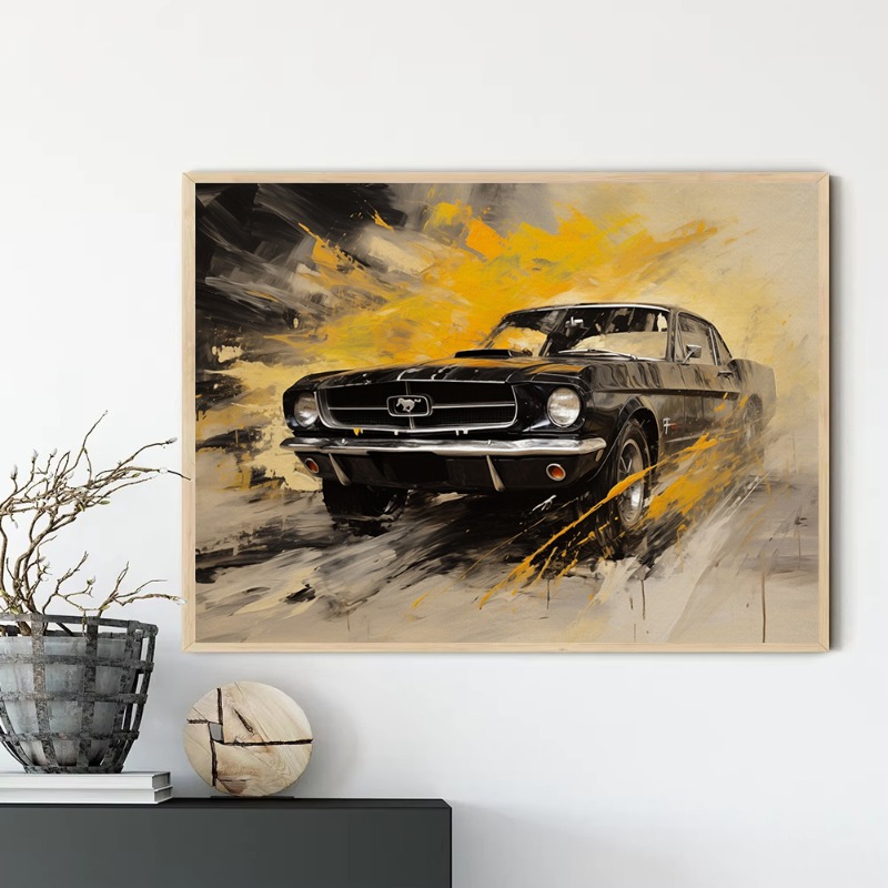 Vintage Oil Painting Style Car - đánh giá và giá Luxury Lifestyle Cars