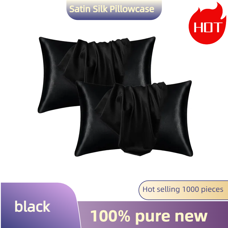 1/2pcs Satin Silk Pillowcase f - đánh giá và giá Silk Pillowcase Set