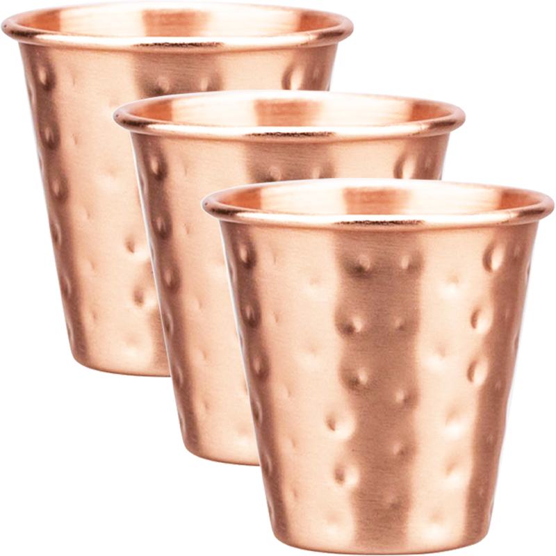 3/4Pcs New 60ml 100% Copper Cu - đánh giá và giá Copper Cocktail Mug