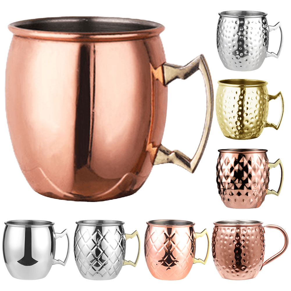 500ML Cocktail Wine Cup Moscow - đánh giá và giá Copper Cocktail Mug